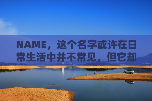 NAME,这个名字或许在日常生活中并不常见,但它却在某些领域里扮演着重要的角色。今天,让我们一起来探索这个名字背后的故事和意义